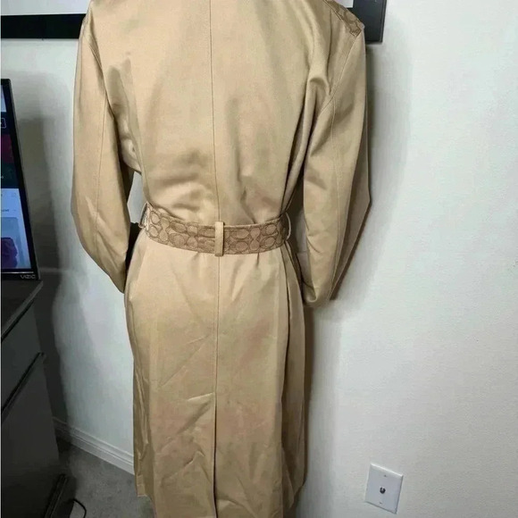 BNWT COACH Trench Coat Size XS - Picture 4 of 10